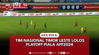 Tim Nasional Timor Leste Lolos PlayOff Piala AFF 2024 [upl. by Alenoel]