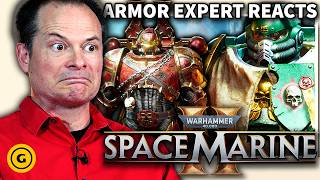 Historian amp Armor Expert Reacts to Warhammer 40k Space Marine 2s Multiplayer Weapons amp Armor [upl. by Dyun]