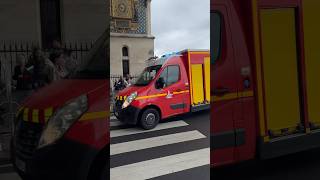 VSAV Pompiers de Paris [upl. by Leihcim]