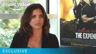 Charisma Carpenter on Working with Sylvester Stallone in The Expendables  Prime Video [upl. by Notxap]