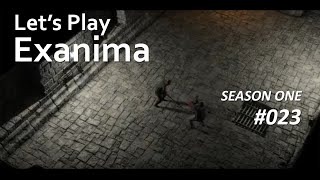 Lets Play Exanima S01E023 Holy Hell Lots of Zombies [upl. by Saied]