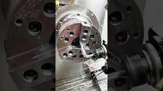 Advanced Positioning and 3 Jaw Chuck for High Efficiency Batch Machining with ST46YT CNC Lathe [upl. by Aynor]