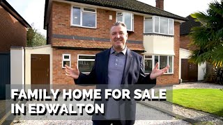 Family home for sale in Edwalton Nottinghamshire [upl. by Falda]