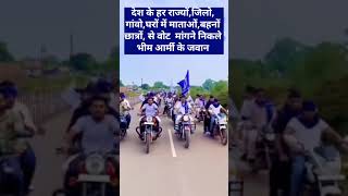 Chandra Shekhar Azad  bhim army status viralvideo jai bhim [upl. by Eisdnyl319]