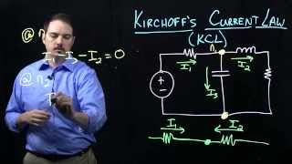 Circuits I Kirchoffs Current Law KCL [upl. by Pacian]