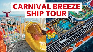 Complete Carnival Breeze Ship Tour  Discover The Carnival Cruise Line  CruiseRadioNet [upl. by Meta921]