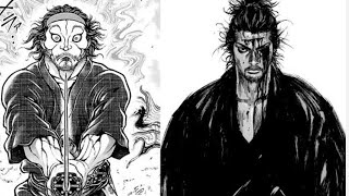 Miyamoto Musashi from Baki meets Miyamoto Musashi from Vagabond by AI [upl. by Haras740]