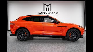 2023 Aston Martin DBX707 or Sale  Cosmos Orange Walkaround [upl. by Gorski963]