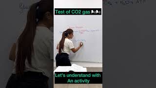 Test of CO2  Respiration  Life process sapnakipathshala youtubeshorts scienceexperiment gseb [upl. by Kciredorb]