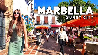 Marbella Spain Sunny City November 2024 Update Costa del Sol Walk  Málaga 4K [upl. by Mitzie]