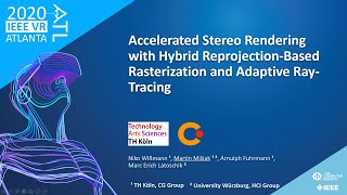 Accelerated Stereo Rendering with Hybrid ReprojectionBased Rasterization and Adaptive RayTracing [upl. by Ayrotal]