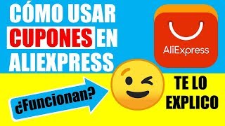 COMO USAR CUPONES DE ALIEXPRESS  MONEDAS Y TIPOS [upl. by Heidie]