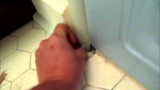 Bathroom Tile and Trim Repair [upl. by Ursal]