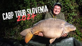 Carp Tour Slovenia 2024  Lov Kapra na štrkovisku v Slovinsku  Jakub Fabian [upl. by Nwahsed]