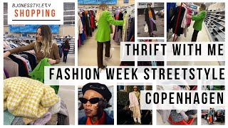 THRIFTING THE STREETSTYLE INSPIRED BY COPENHAGEN FASHION WEEK [upl. by Crandale859]