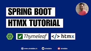 Spring Boot Thymeleaf HTMX Tutorial [upl. by Margarete]