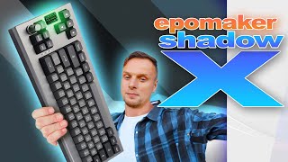 Epomaker ShadowX Review A Budget Mechanical Keyboard with a Builtin Display [upl. by Attenrad]