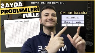 SIFIRDAN DERECE YAPTIRAN YKS PROBLEMLER RUTİNİM [upl. by Osborne]