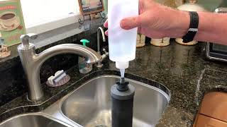 Priming a Black Berkey filter the easy way [upl. by Anahpos]