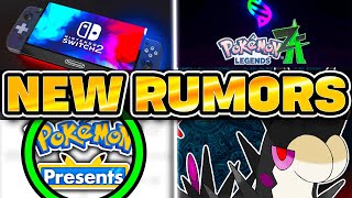 POKEMON NEWS amp LEAKS Nintendo Switch 2 Reveal RUMORS amp Legends ZA Presents Possible SOON [upl. by Yeznil629]