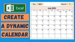 Create a Calendar in Excel  Tutorial [upl. by Bolten622]