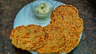 राजगिरा थालीपीठ 5 मिनिटात बनवा टेस्टी Rajgira Thalipeeth Recipe  Navratri Special  By Anita Kedar [upl. by Tynan626]