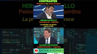 Argentina Periodismo vs Redes Sociales Claudio Zuchovicki shorts milei argentina DatosArg [upl. by Haimehen116]