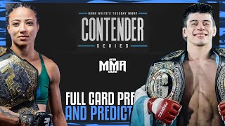 Contender Series 2024 Week 7 Full Card Preview and Predictions [upl. by Llevad298]