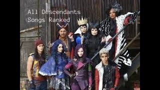 All Descendants Songs Ranked [upl. by Nossah]