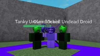 Conjuring necromancer Roblox randomly generated droids season 1 episode 41 [upl. by Werdn]