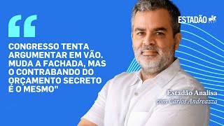 Andreazza quotCongresso argumenta em vão muda fachada mas contrabando do orçamento secreto é igualquot [upl. by Layor502]