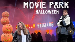 Movie Park Halloween Vlog🎃👻 [upl. by Taite]