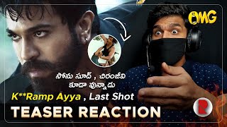 Acharya  Siddha Teaser  Reaction  Ram Charan  Chiranjeevi  Sonu Sood  RatpacCheck [upl. by Mad507]