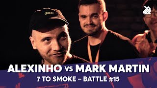 ALEXINHO vs MARK MARTIN  Grand Beatbox 7 TO SMOKE Battle 2019  Battle 15 [upl. by Goldy]