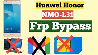 How to Frp Bypass Huawei NMO L31 Frp Bypass  nmo l31 google account remove 100  easy [upl. by Abeu]