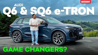 Audi Q6 and SQ6 etron Smaller Q8 or Macan on a budget  odmag [upl. by Kcirddet]