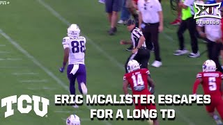 Eric McAlister Eludes Tackles for a 59Yard TD Catch amp Run [upl. by Zul]