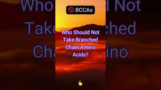 Who Should Not Take Branched Chain Amino Acids [upl. by Aniles]