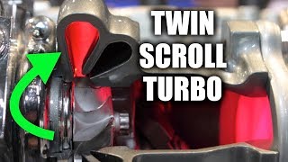 Twin Scroll Turbocharger  Explained [upl. by Acimad]