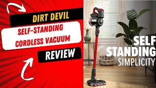 Dirt Devil Self Standing Cordless Vacuum review [upl. by Lusa403]