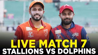 Live  Allied Bank Stallions vs Engro Dolphins  Match 7  Bahria Town Champions Cup 2024  M9A1K [upl. by Croydon]