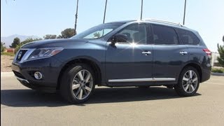 2014 Nissan Pathfinder Hybrid Quick Take First Drive Review [upl. by Longley]