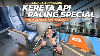 KERETA API PALING SPECIAL‼️ Rangkaian Terbaru New Generation  Trip KA Taksaka Yogyakarta  Jakarta [upl. by Noiramaj896]