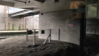 Passing under Croke Park Stadium on an Irish Rail ICR 22000 DMU 15917 [upl. by Aivalf]