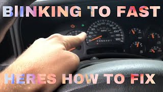 How To Fix Fast Blinker Problems BLINKER BLINKING FASTER THAN NORMAL FIX [upl. by Sternlight132]