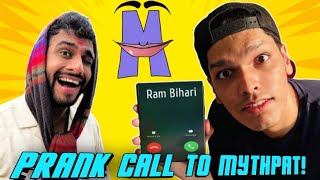 Prank With Mythpat  Mythpat  Mithilesh Patankar  1 Million Special [upl. by Odine]