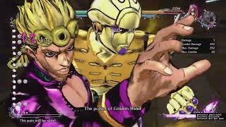 Giorno combo flashless  JoJos Bizarre Adventure all star battle R [upl. by Osmund527]