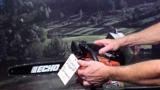 The chainsaw guy shop talk Echo CS 355T Chainsaw 9 10 [upl. by Yoko52]