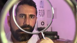 ASMR Lens 3 or 4 With or Without blurry to clear role play w Optometrist [upl. by Repotsirhc932]