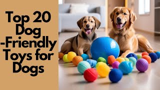 Top 20 DogFriendly Toys for Dogs [upl. by Eng]